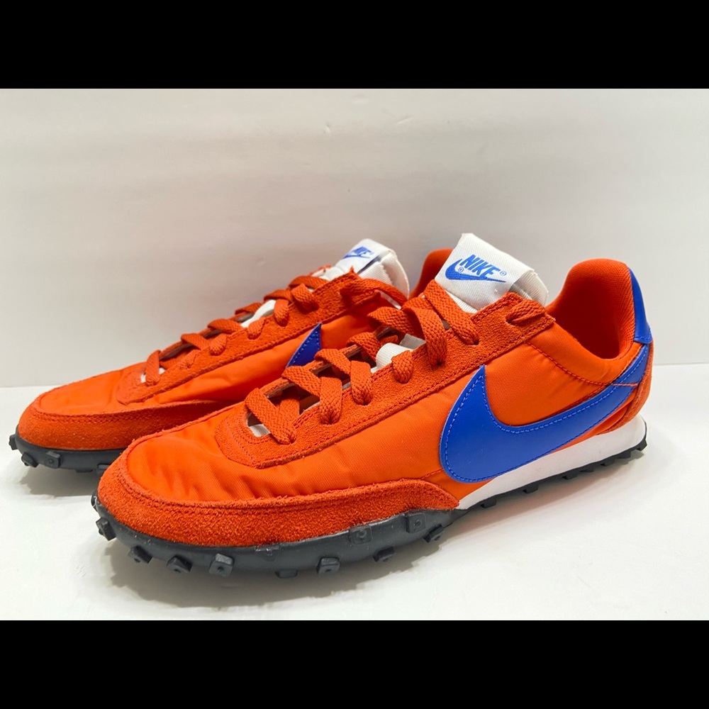NEW Nike Waffle Racer Team Orange Running Shoes